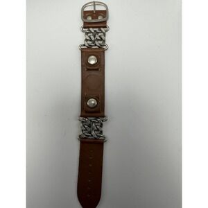 Dupont Corfam Vintage Brown Watch Band 25MM 8" Made In USA